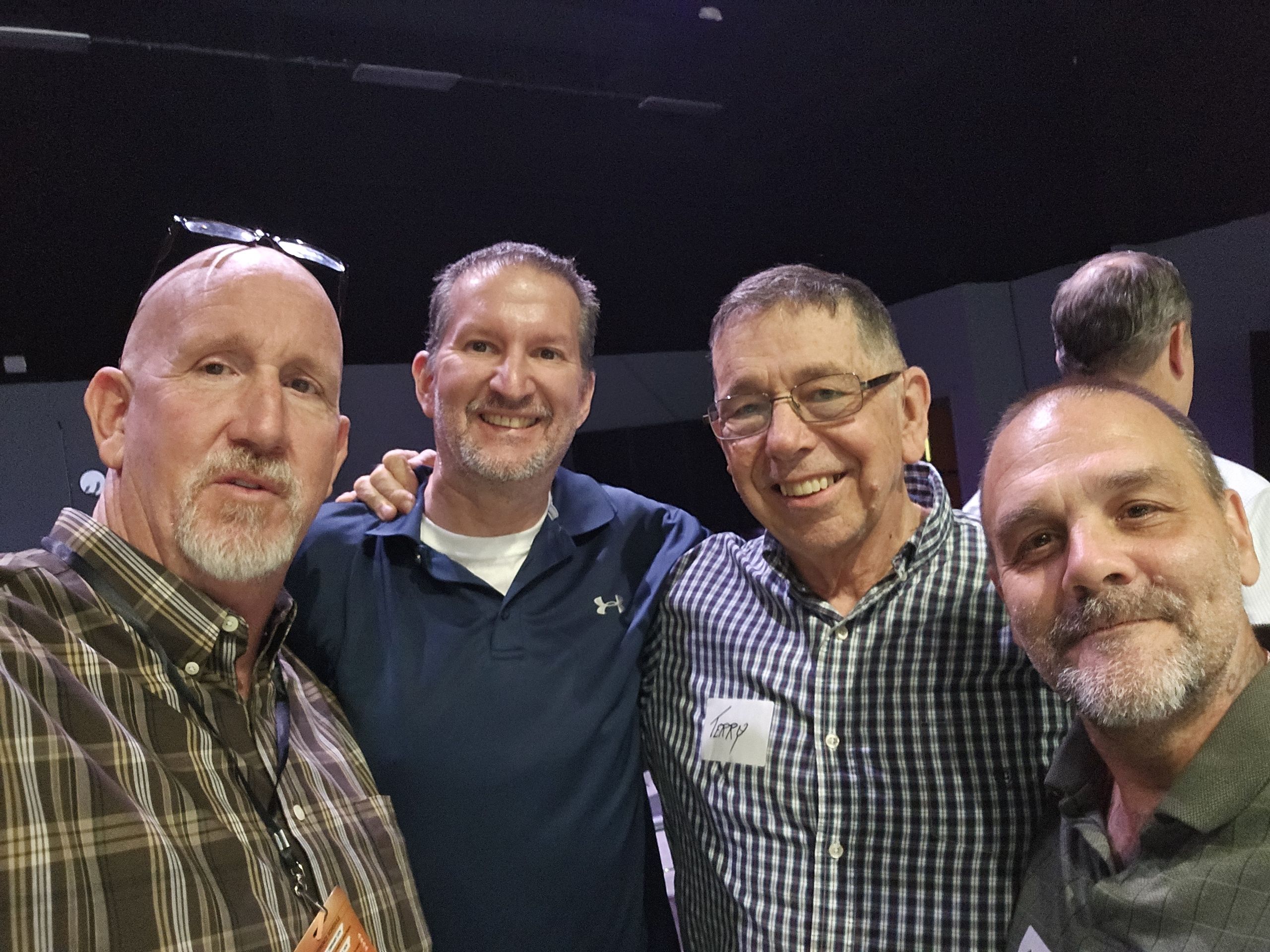 Eric Schwalbach with the Jesus In The Streets community