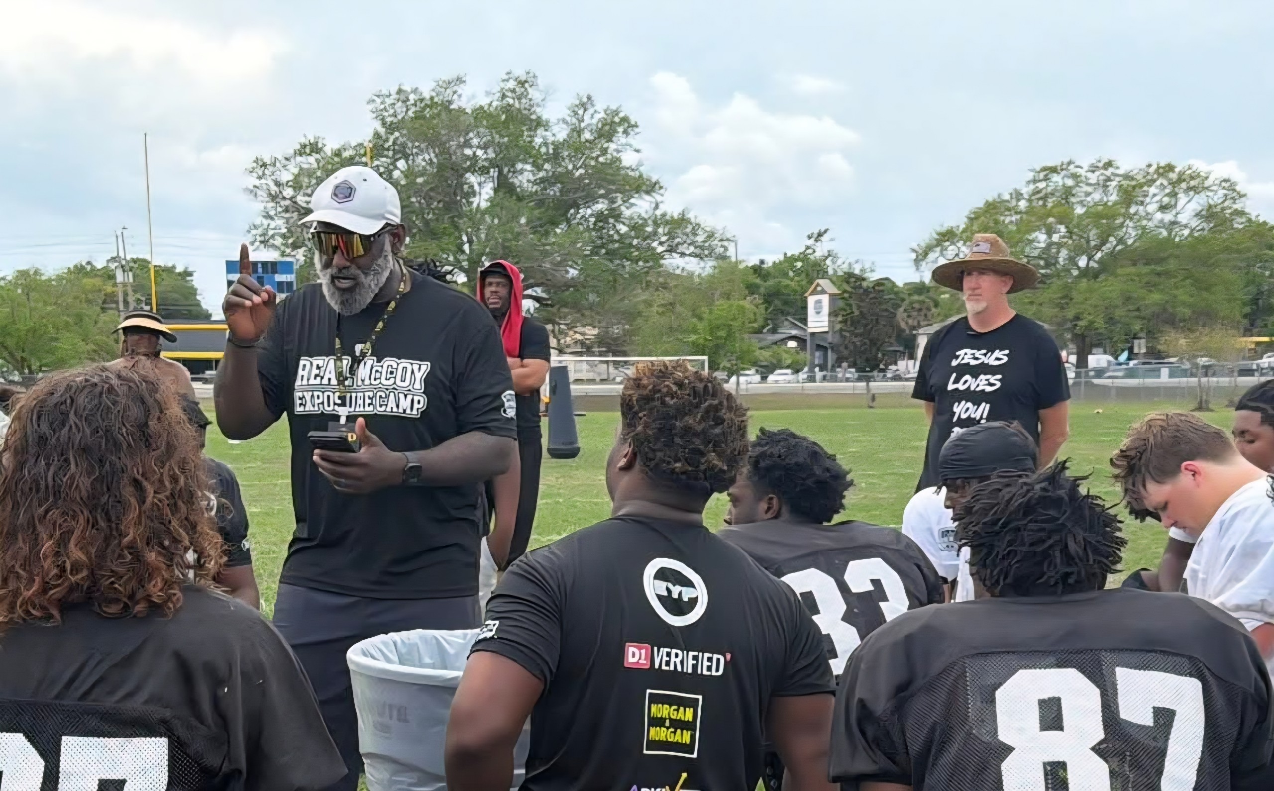 Coach equipping the team — a picture of the Great Commission