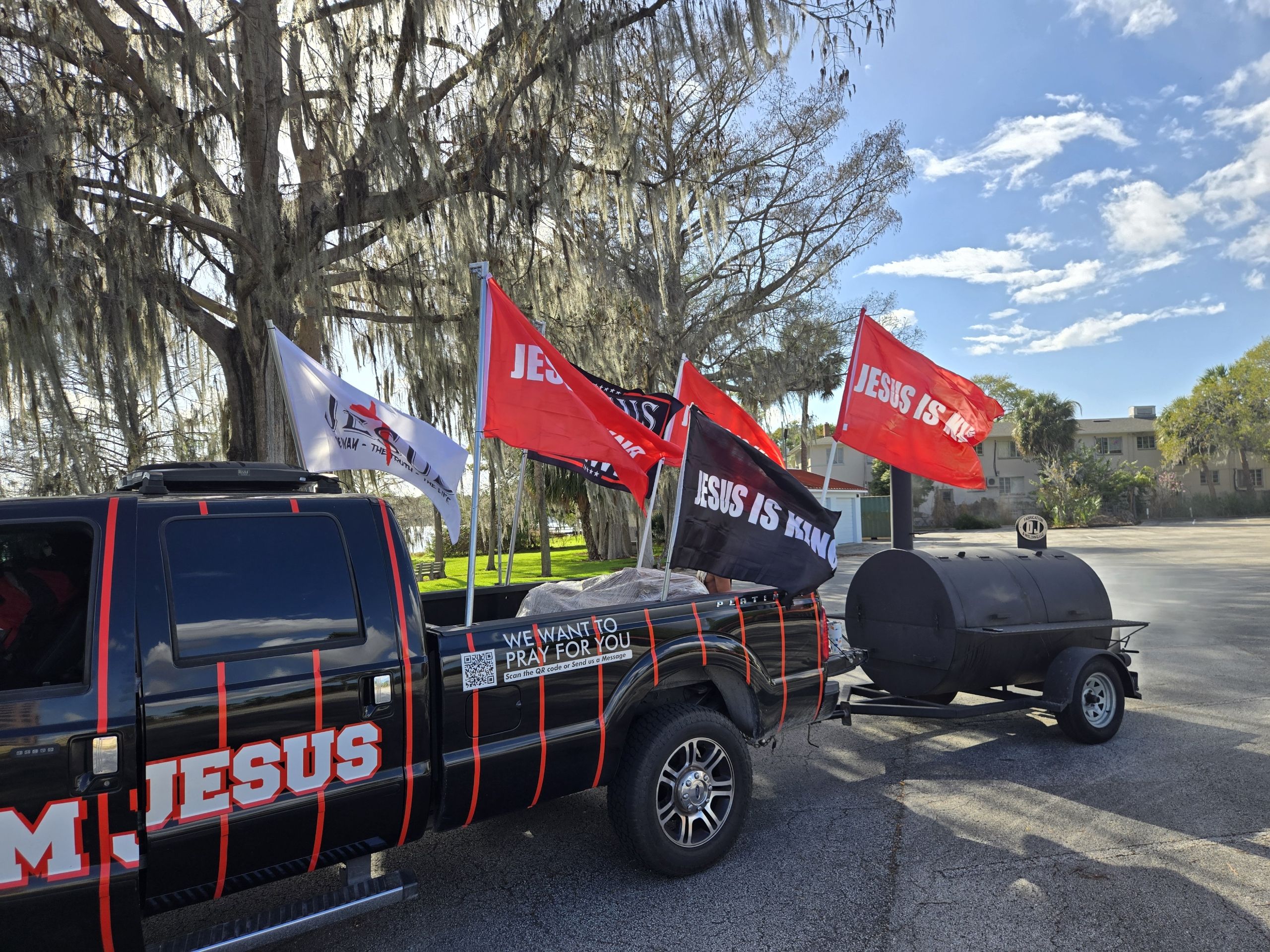 Jesus In The Streets truck — mobile outreach